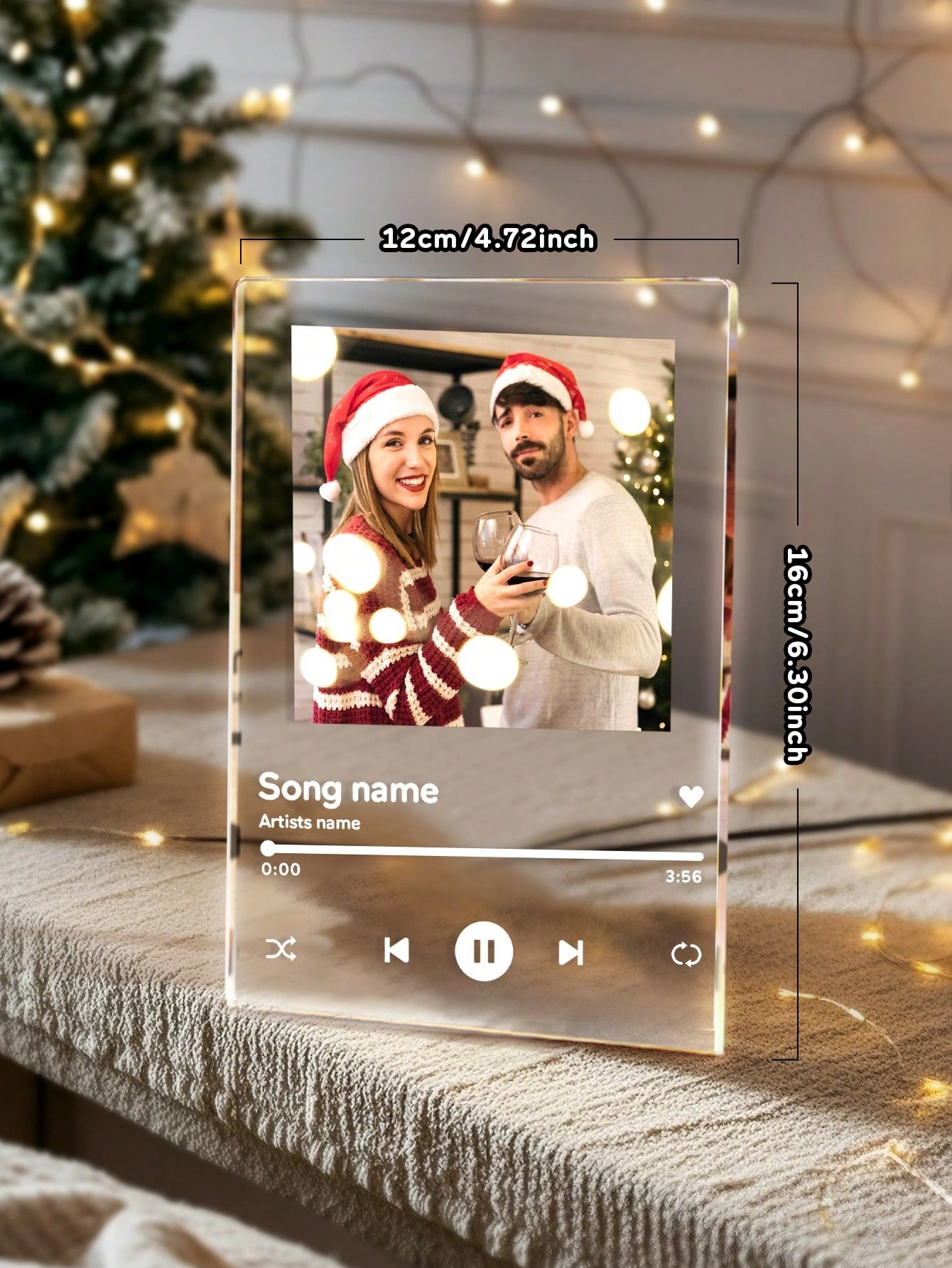 Custom Music Memorial Plaques, Personalized Theme Acrylic Plaques